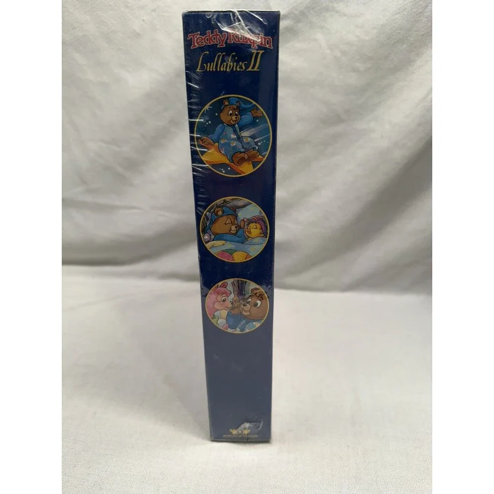 Teddy Ruxpin Lullabies 2 w/ cassette, song book, blanket & pillow for Teddy NEW